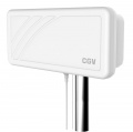 Uhf Aerial - An-exv2 Antenne Exterieure De FenÊtre-balcon-toit , Lte700 Ce Red